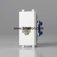44x22 Size RJ45 Computer Data Scoket Outlet