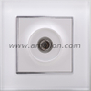 Glass Male TV Outlet