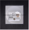  metal aluminium CAT6 Data Outlet