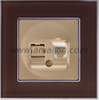  Glass CAT6 Data RJ45 Socket Outlet