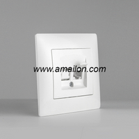  Terminal CAT3 RJ11 Socket Outlet