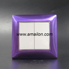 Metal 2 Gang 2 Way Light Switch