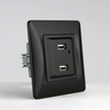 Two Port USB Charging Socket Outlet 
