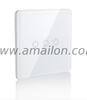 3 Gang Single Live Line Smart Home Tuya App Wifi Control Glass Touch Switch