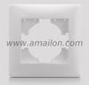 1 Gang Plastic PC Light Switch Socket Accessories Frame 