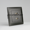 EU Standard 2.1A 2.4A Dual USB Charging Socket Outlet 