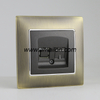 Metal 86 Size TEL Socket 