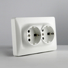 16A2x2Pin+E Germany Power Socket Outlet 