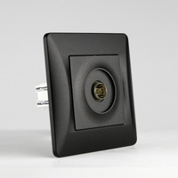PC Material Female TV Socket 